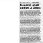 articolo relativo ad attività Lule Onlus Milano La Dimora