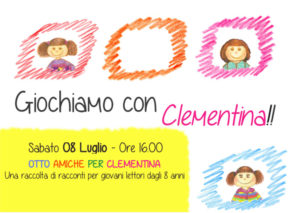 Festa in Cappelletta ad Abbiategrasso 8 Luglio 2017 - leggiamo insieme "8 amiche per Clementina"