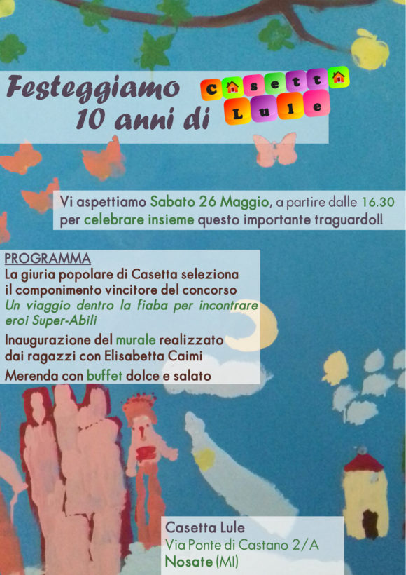 locandina Festa Casetta Lule - Nosate