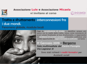 formazione tratta e sfruttamento a Bergamo - Lule Onlus