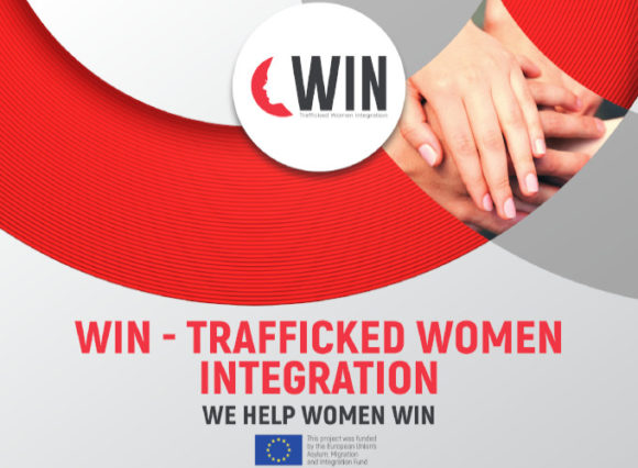 progetto WIN – Trafficked Women Integration, finanziato dal Fondo dell’Unione Europea per l’Asilo, la Migrazione e l’Integrazione (AMIF) per favorire l’integrazione socio-economica di donne vittime di tratta a scopo di sfruttamento sessuale e prevenire il loro “ri-traffico”