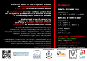 locandina rappresentazione NoBody installazione teatrale tratta e sfruttamento Associazione Lule Abbiategrasso attività sensibilizzazione. Buccinasco - Milano